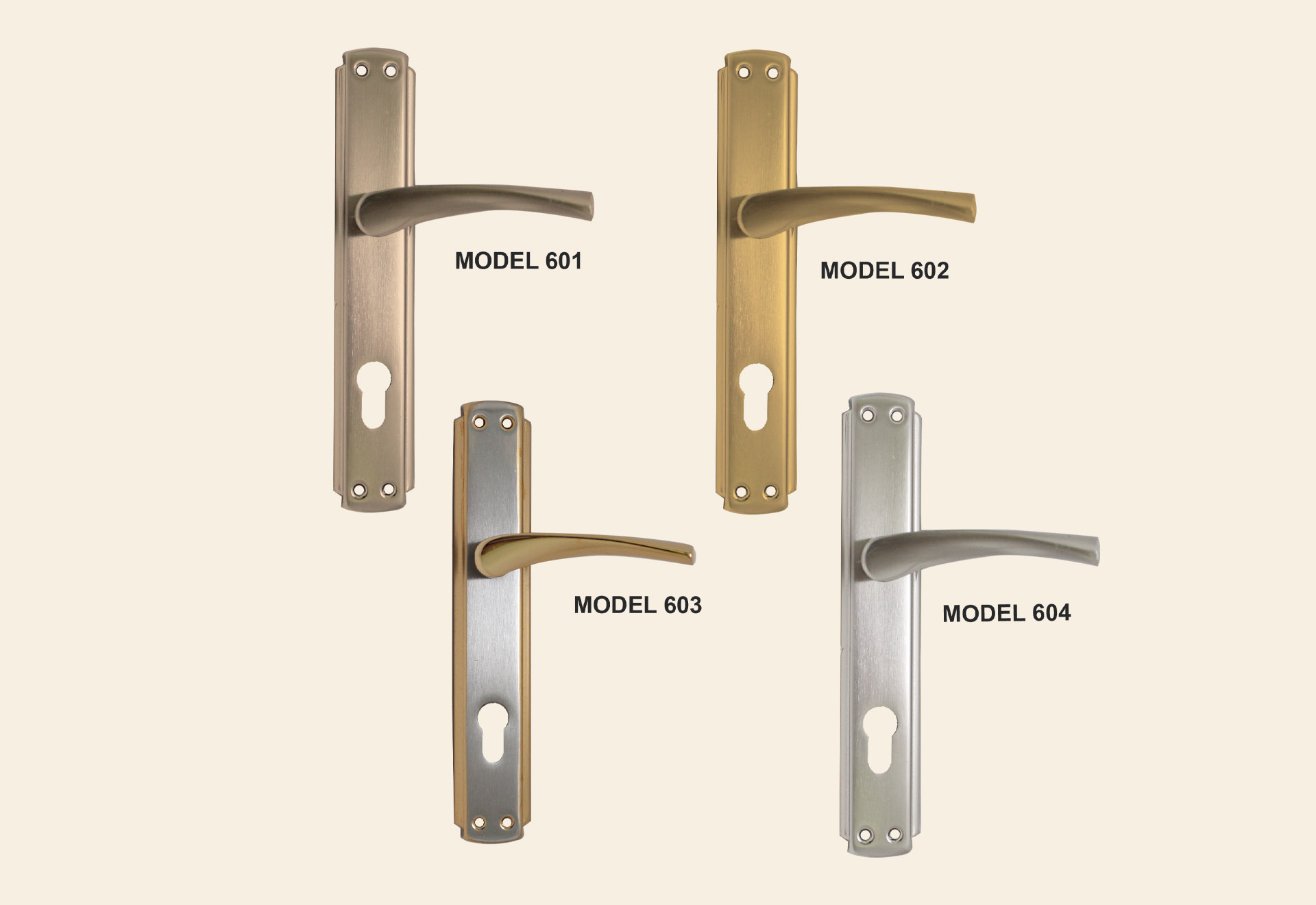 DOOR HANDLES – MODERN – made in Turkey  Model 601