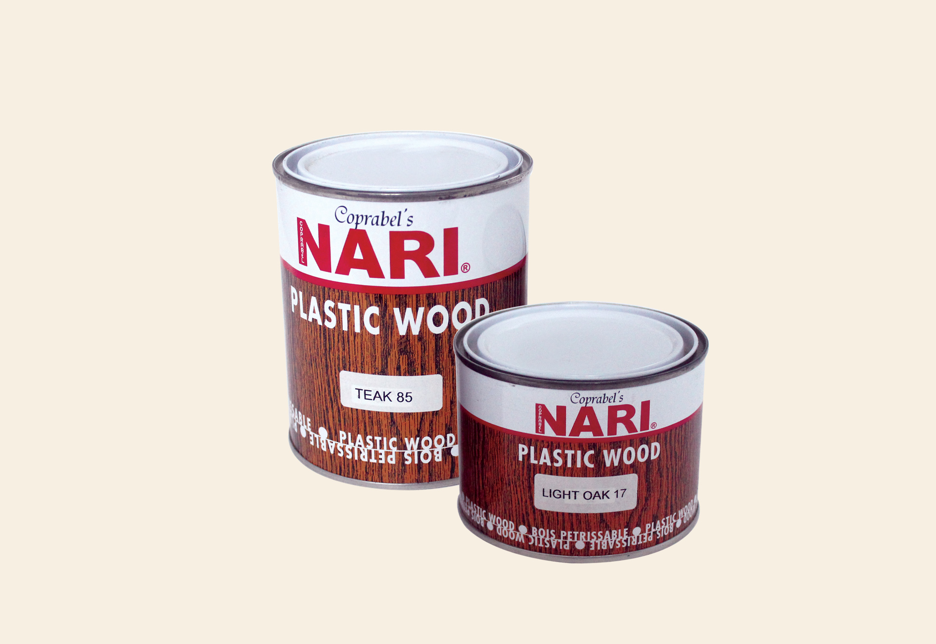 NARI PLASTIC WOOD, Natural (250 ML)