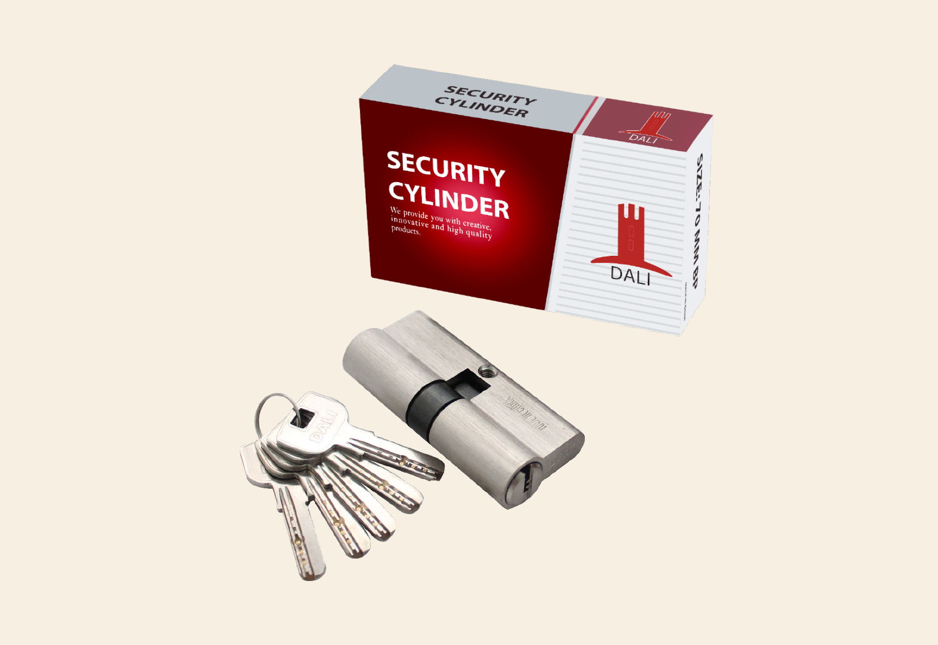 Security Cylinder golden 70m    DALI  ITEM – D895