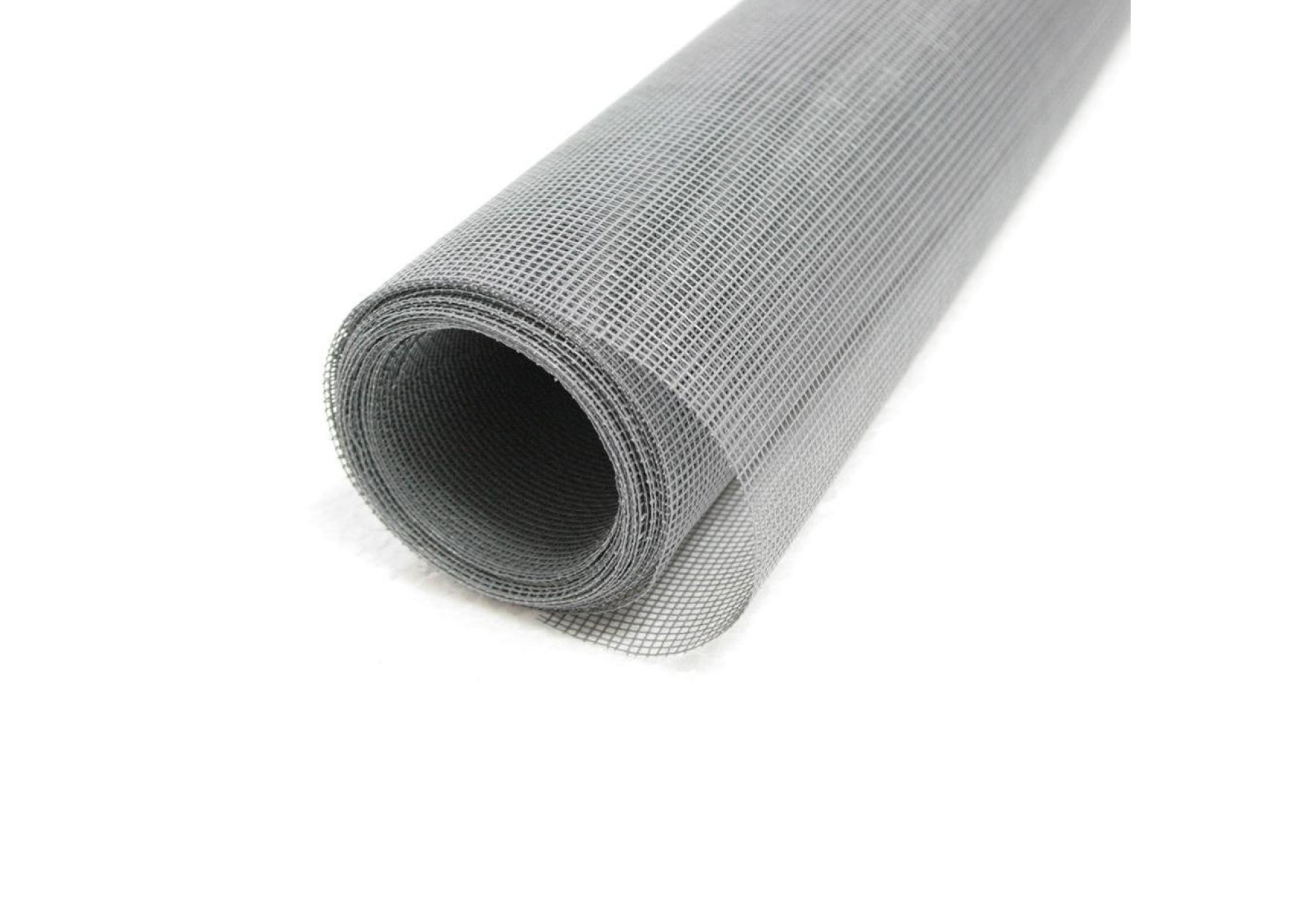 White and gray fiber net