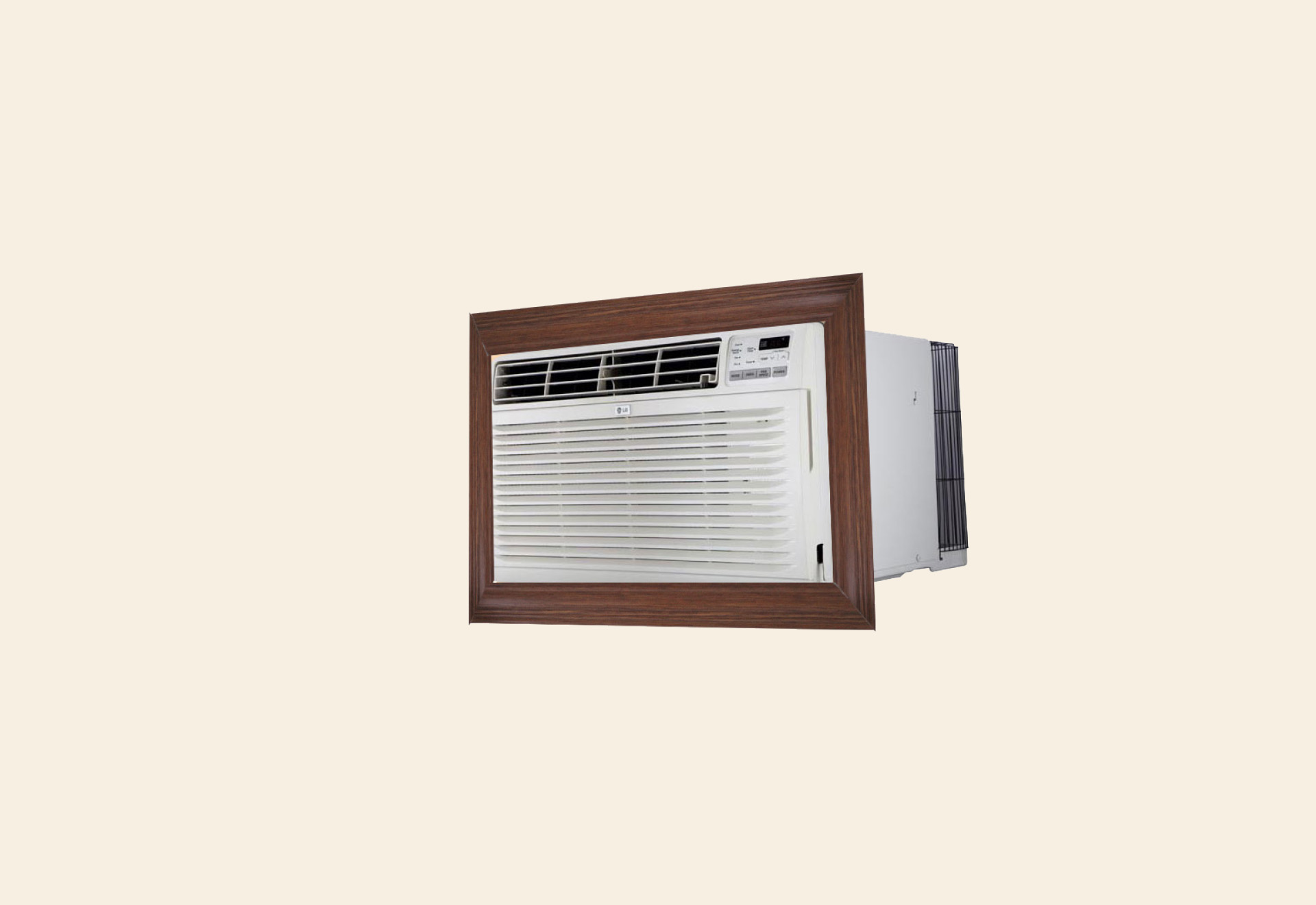 Fiber air conditioner frame